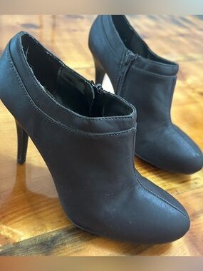 Elegant Brown Stiletto Ankle Boots - Women's Heeled Booties